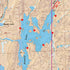 Map 21 - Sawbill, Brule and Pipe Lakes