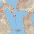 Map 43 - Russell, Olifaunt Lakes and Maligne River