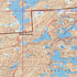 Map 17 - Fall Lake and Pipestone Bay