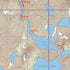 Map 36 - Keefer, Williams and Camel Lakes